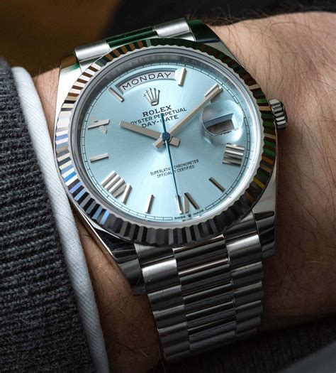 rolex day date 40 monochrome|40 mm rolex date just.